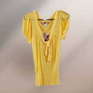 Mac & Jac yellow blouse